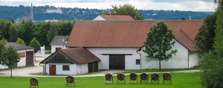 Ziegeleigelände mit Landshut