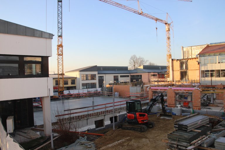 Foto Baustelle 25.03.2021
