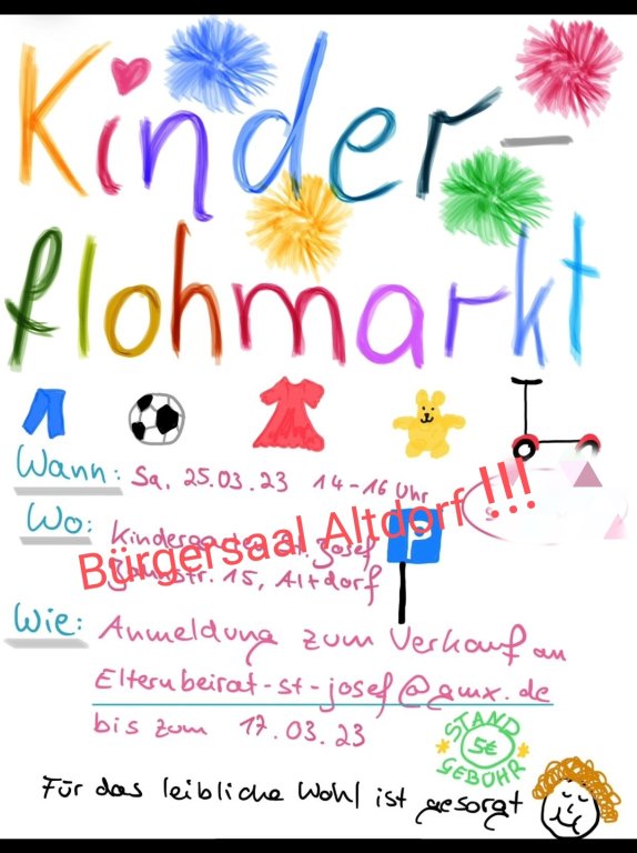 Flohmarkt neu