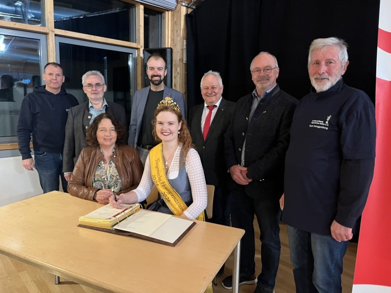 Eintrag Goldenes Buch Honigprinzessin