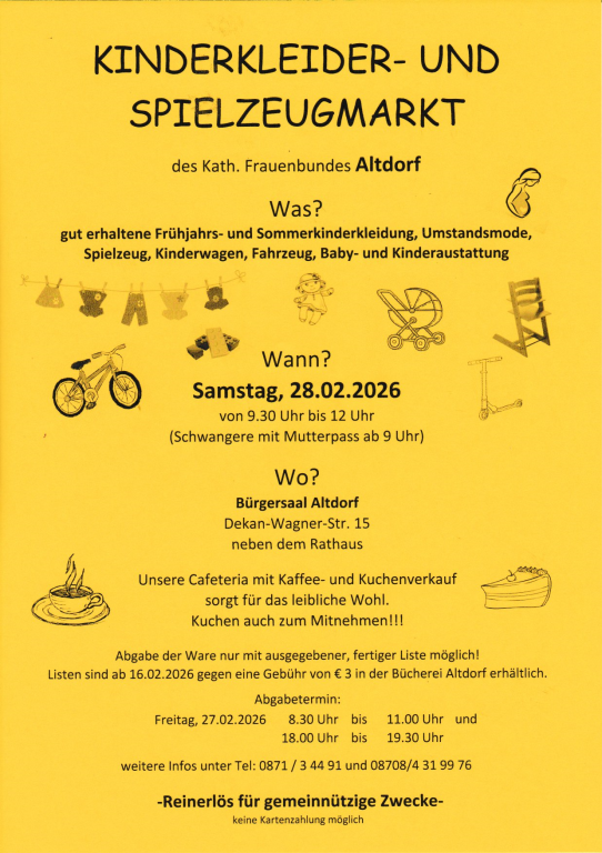 Kinderkleidermarkt Feb 2026 Kinderkleidermarkt Feb 2026