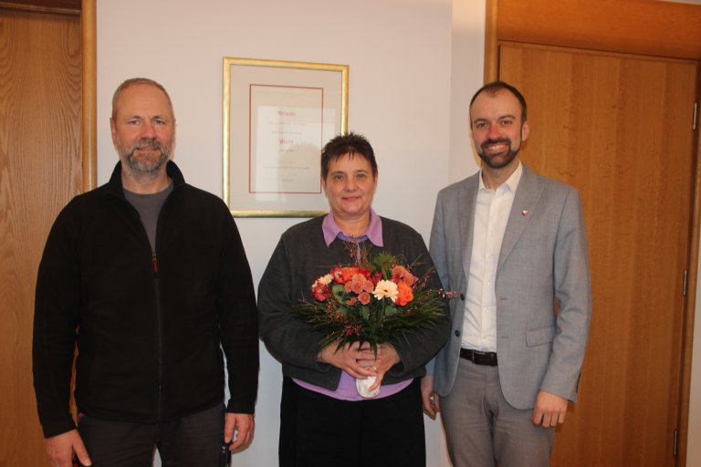 Dienstjubiläum Kornelia Stump