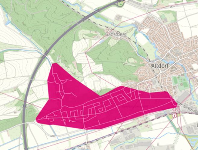 Telekom 1_Ausbau in Altdorf West/Eugenbach