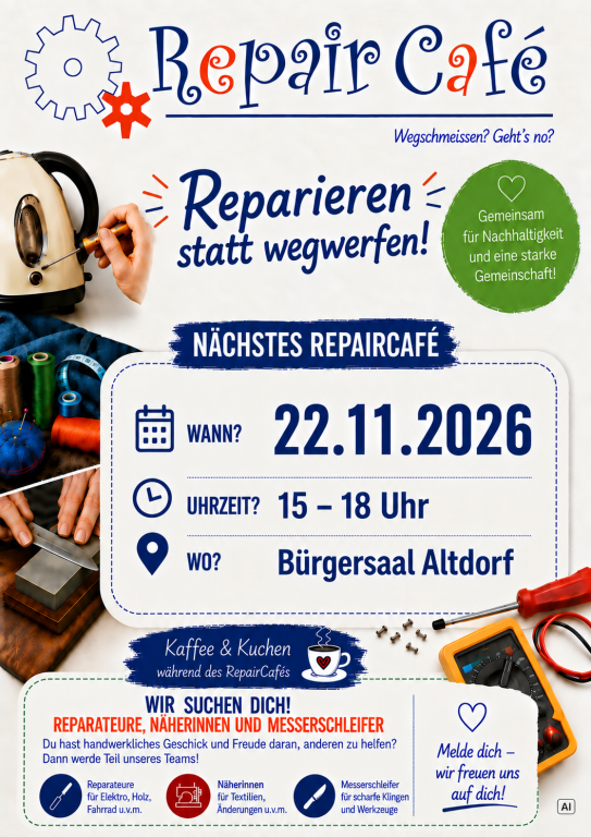 Repaircafe November 2026