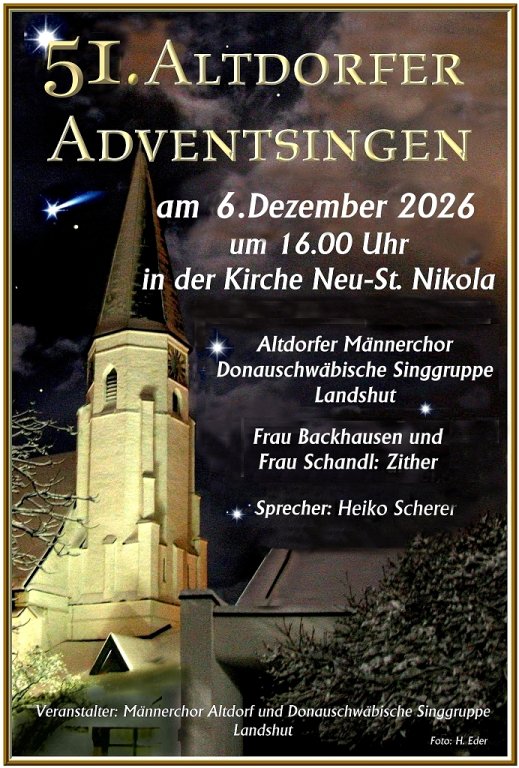 Adventsingen 2026 Adventsingen 2026