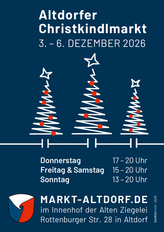 Plakat Christkindlmarkt 2026