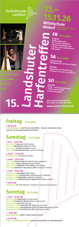 Harfentreffen 2026