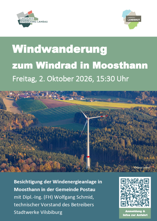 Windwanderung Moosthann Windwanderung Moosthann