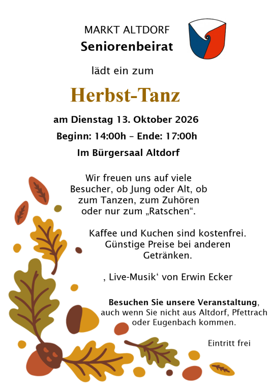 Herbsttanz 2026